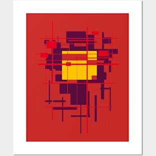 Abstract Bauhaus Graphic - Architecture Posters and Art